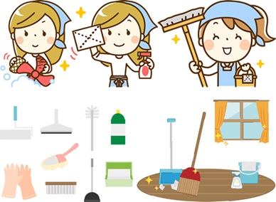 大掃除どうする？　～おっくうな大掃除もクラポのレンタルで軽減♪～