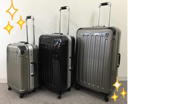 キャリーケースレンタルならクラポで解決！